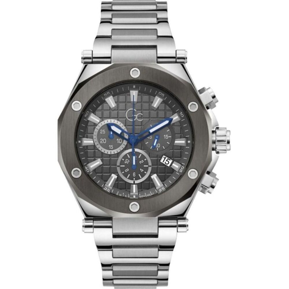 GC Stainless Steel Bracelet Watch Men Gray Watches